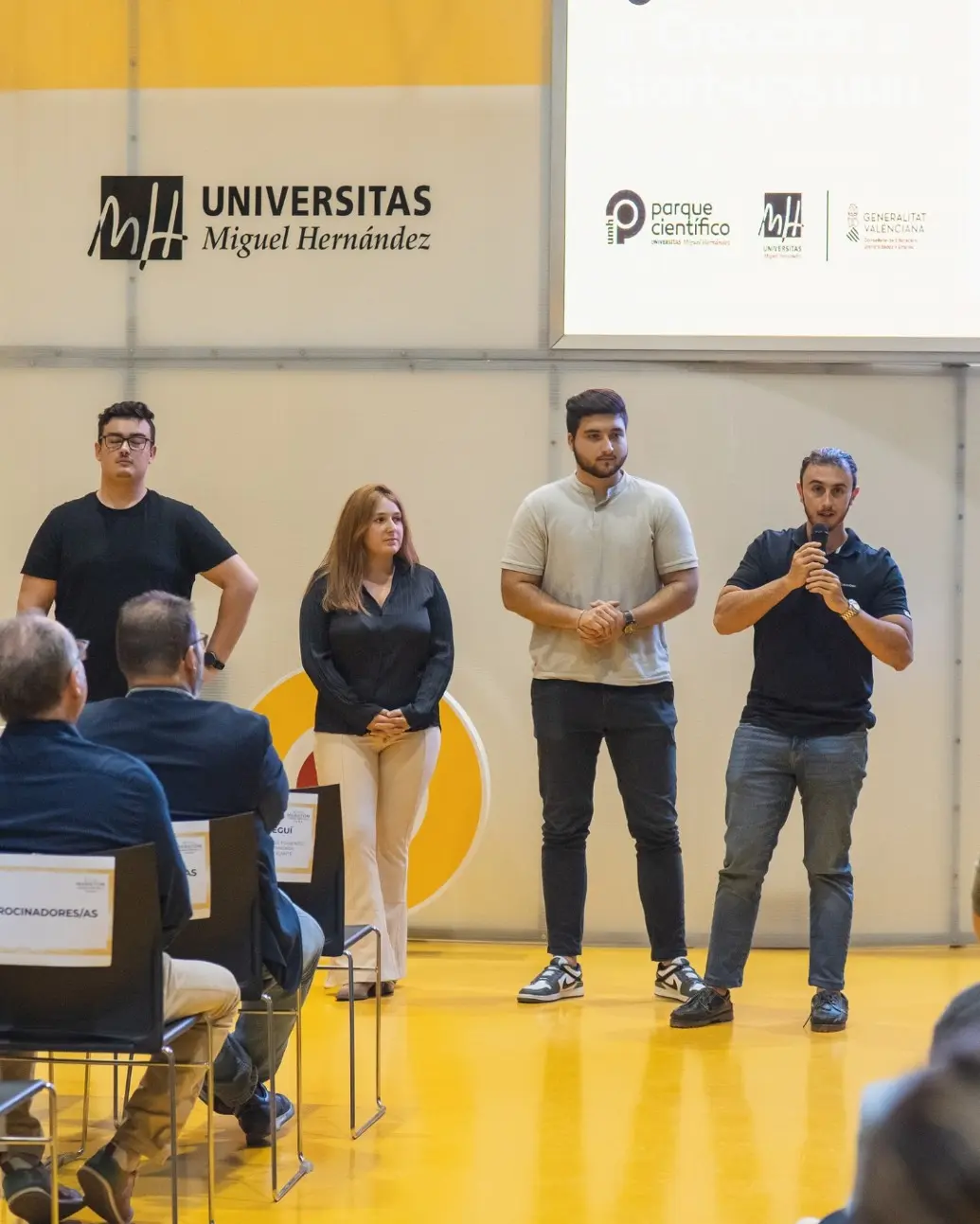 Presentación de Eat with Us en la 15.ª Maratón de Creación de Start-ups UMH